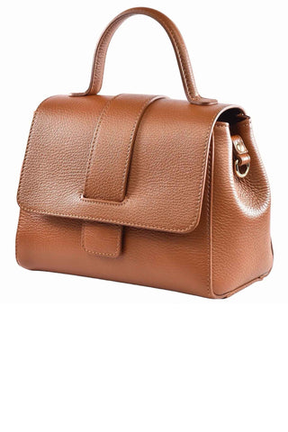 Chloe Dollaro Handbag - Camel Leather