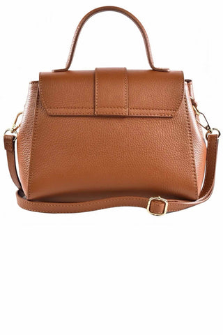 Chloe Dollaro Handbag - Camel Leather