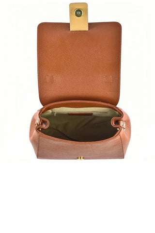 Chloe Dollaro Handbag - Camel Leather