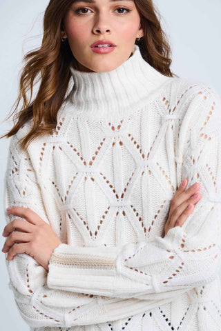 The Stand Out Sweater - Winter White