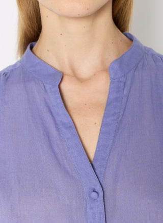 Bernice Purple Long Sleeve Top
