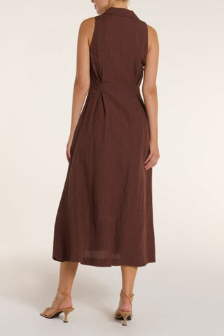 Stacia Dress - Brown