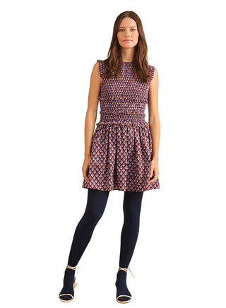 Hunter Bell Gweneth Dress - Autumn Fleur Fig