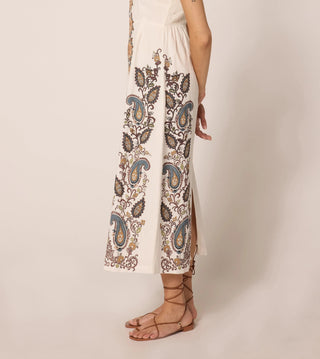 Jolene Ankle Dress - Veneto Paisley Print