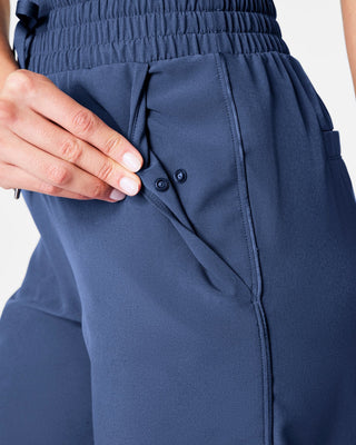 SPANX On the Move Slim Pant - Faded Indigo