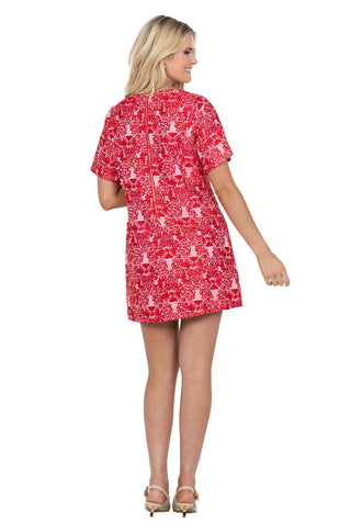 Royale Shift Dress - Cheeky Cheetah