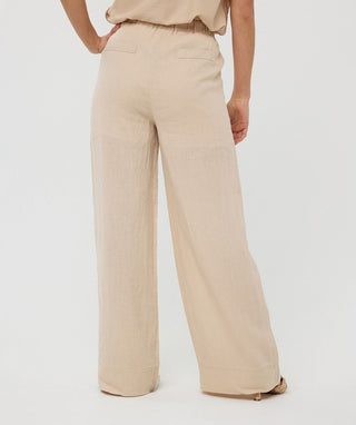Linen Trousers - Sand