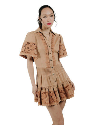 Love the Label Liane Dress - Biscuit