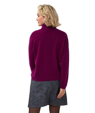 Wool Sweater - Maroon Purple