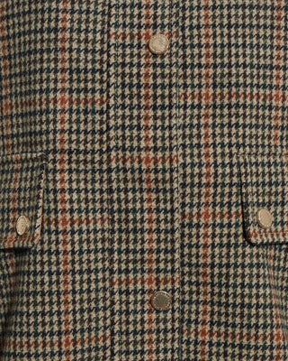 Mini Check Cropped Barn Jacket