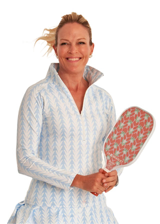 Sutra Half Zip - Julep Blue