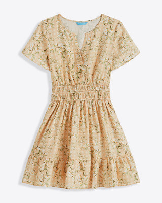 Wilson Mini Dress - Floral Rattan