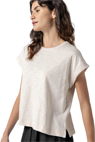 Sleeveless Boxy Crewneck - Canvas