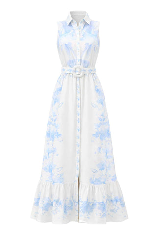 Allison New York - Juniper Maxi Dress - Iris Watercolor Iris Watercolor / L Allison New York - Juniper Maxi Dress - Iris Watercolor Iris Watercolor / L