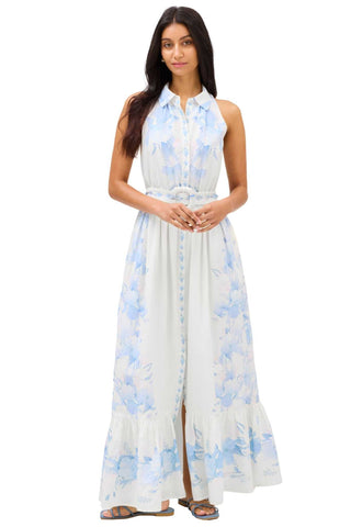 Juniper Maxi Dress - Iris Watercolor Dresses Allison New York Monkee's of The Woodlands