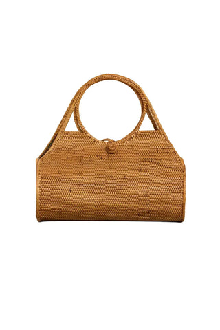 Ata Vine Handwoven Roll Handbag Handbags The Winding Road Monkee's of The Woodlands