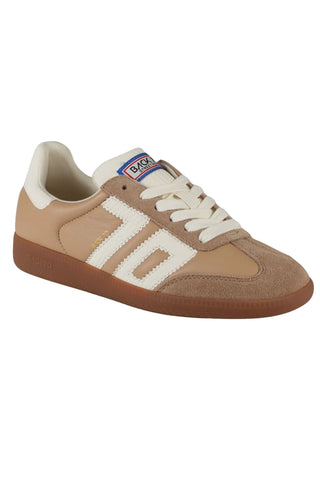 Back70 Cloud Sneakers in Sand Milk. Camel Color Vintage-style Women's Sneaker. 
