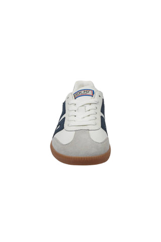 Back70 Vintage-Style Sneaker in White and Navy