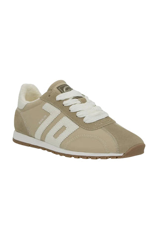 Back70 Vintage-Style Sneaker in Beige Almond