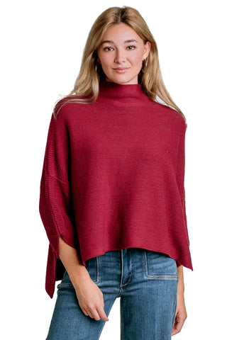 Kerisma Boho Sweater - Cherry Red