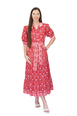 Brooke Dress - Merlot