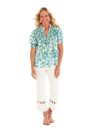 Cayman Top - Lingren Peri Tops CK Bradley Monkee's of The Woodlands