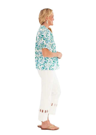 Cayman Top - Lingren Peri Tops CK Bradley Monkee's of The Woodlands