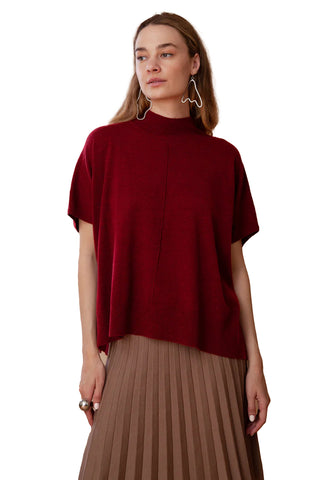 Kerisma Caroline Top in Ruby Red