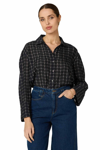 Cleobella Keira Blouse - Saul Print