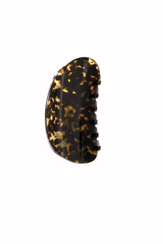 Crescent Claw In Dark Tortoise - Dark Tortoise Hair Accessories Machete Monkee's of The Woodlands