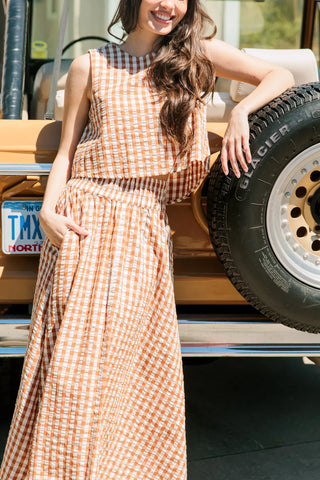 Pavilion Skirt - Field Check