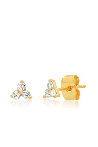 Cz Cluster Stud Earrings Tai Rittichai Monkee's of The Woodlands