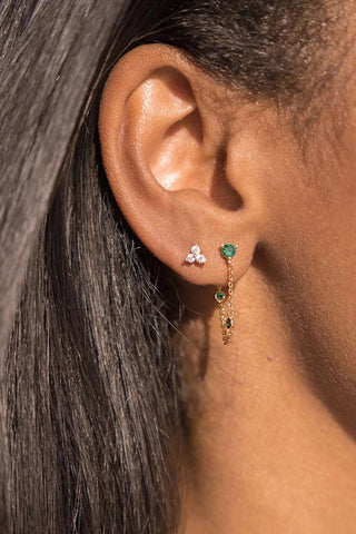 Cz Cluster Stud Earrings Tai Rittichai Monkee's of The Woodlands