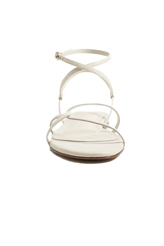 Sam Edelman Ellina Strappy Flat Sandal - Modern Ivory