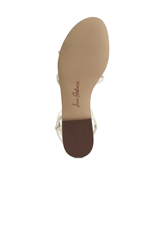 Sam Edelman Ellina Strappy Flat Sandal - Modern Ivory