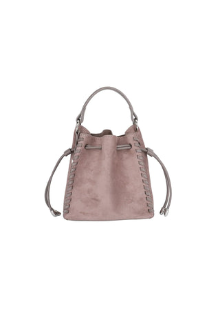 Fallon Mini Faux Suede - Taupe