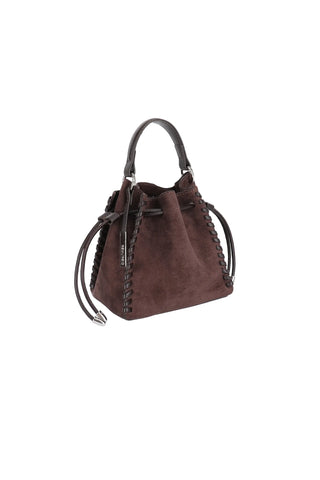 Fallon Mini Faux Suede - Chocolate