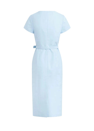 The Mademoiselle Dress - Sea Blue Dresses Favorite Daughter Monkee's of The Woodlands