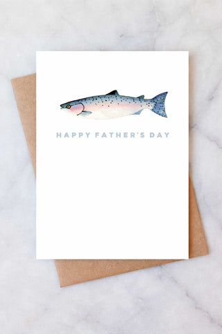 Fish Father's Day Greeting Card | Dad & Seasonal Card Greeting Cards & Paper Goods Abigail Jayne Design Monkee's of The Woodlands