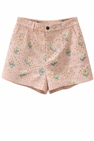 Floral Shorts - Light Pink Shorts entro Monkee's of The Woodlands