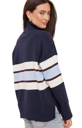 Idris Top - Navy Stripe Tops Gentle Fawn Monkee's of The Woodlands