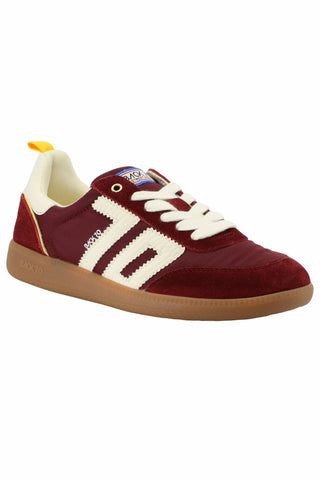 Back70 Ghost Sneakers in Wine and Yellow Milk