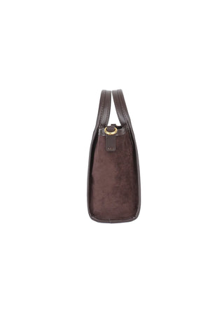 Gillie Mini Satchel - Chocolate