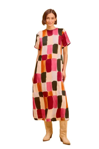 Gwenyth Dress, Mesa Palette Dresses Olivia by Livro Monkee's of The Woodlands