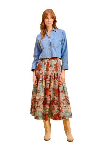 Harrison Skirt, Arroyo Skirts Olivia by Livro Monkee's of The Woodlands