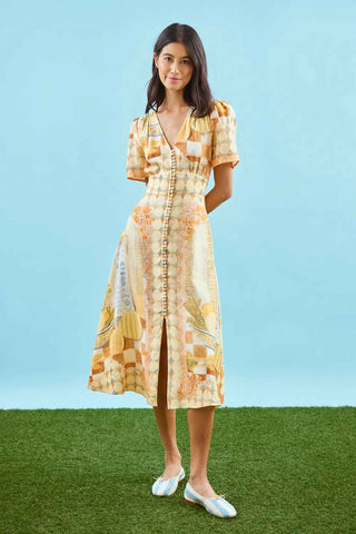 Hunter Bell Larson Dress - Still Life Symphony Dresses Hunter Bell Monkee's of The Woodlands