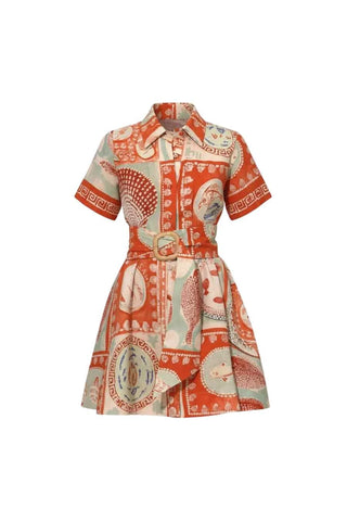 Liza Dress - Lost at Sea Dresses Hunter Bell Monkee's of The Woodlands