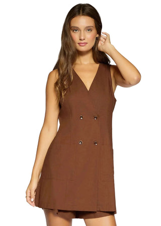 Inez Romper - Brown Jumpsuits & Rompers Lost + Wander Monkee's of The Woodlands
