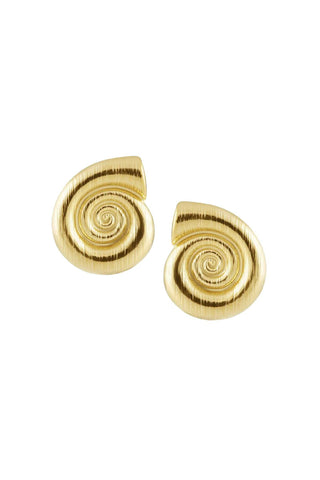 Ingrid Studs - Gold Earrings Sahira Monkee's of The Woodlands