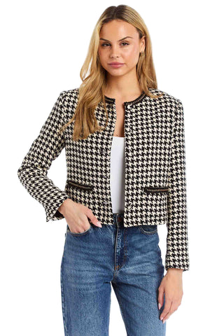 Drew Jenn Jacket - Black/White